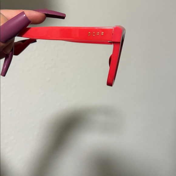 Diff Eyewear Bold Red Sunglasses